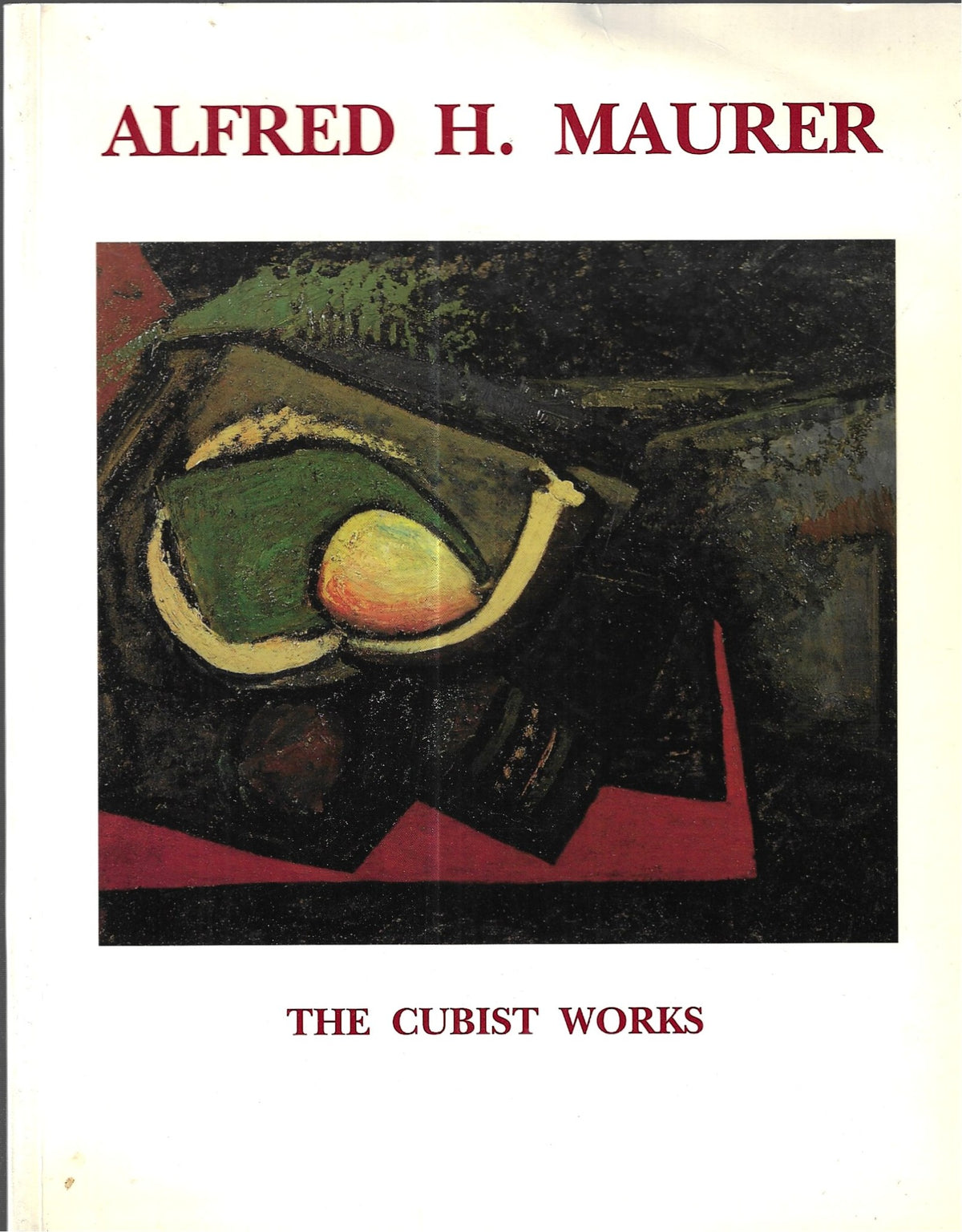Omslag van Alfred H. Maurer door Salander-O'Reilly  Galleries, tweedehands boek bij Boekhandel Bloks