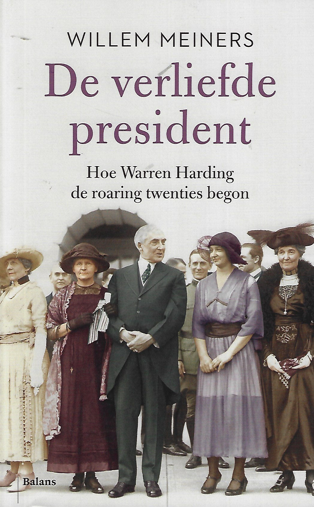 Omslag van De verliefde president, tweedehands boek bij Boekhandel Bloks
