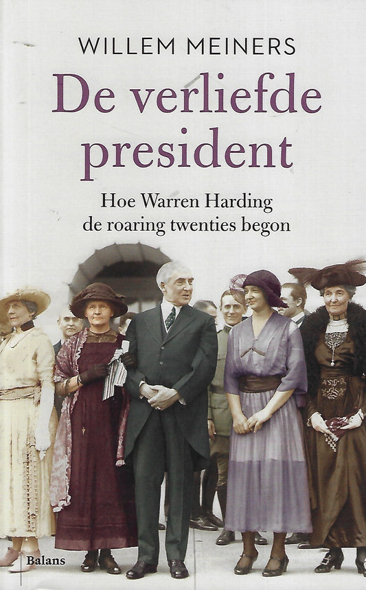 Omslag van De verliefde president, tweedehands boek bij Boekhandel Bloks