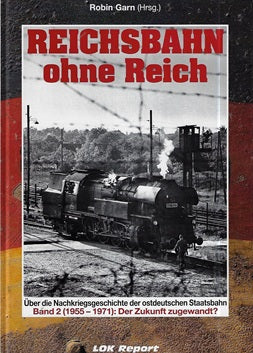 Omslag van Reichsbahn ohne Reich door Robin Garn, tweedehands boek bij Boekhandel Bloks