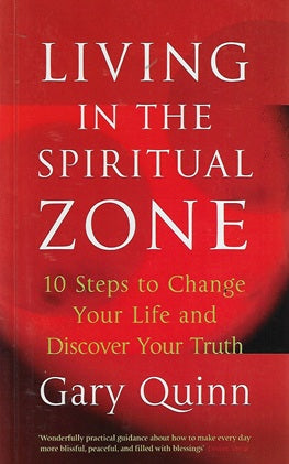 Omslag van Living in the spiritual zone, tweedehands boek bij Boekhandel Bloks
