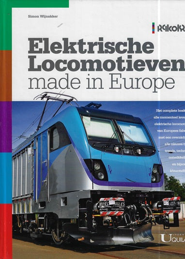 Omslag van Elektrische locomotieven made in Europe, tweedehands boek bij Boekhandel Bloks