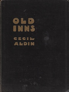 Omslag van Old Inns door Cecil Aldin, tweedehands boek bij Boekhandel Bloks