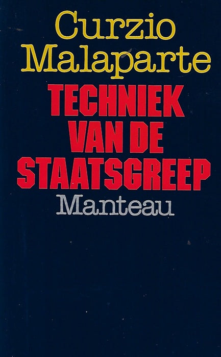 Omslag van Techniek van de staatsgreep, tweedehands boek bij Boekhandel Bloks