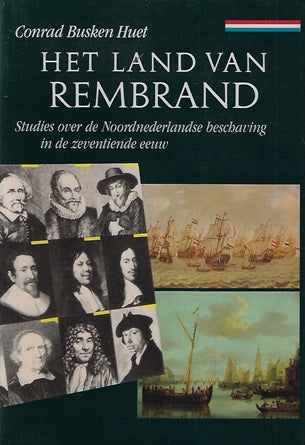 Omslag van Land van Rembrand door Busken Huet, tweedehands boek bij Boekhandel Bloks
