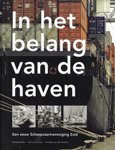 Omslag van In het belang van de haven door A. van der, tweedehands boek bij Boekhandel Bloks