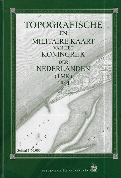 Omslag van Topografische en Militaire Kaart van het Koningrijk der Nederlanden 1864, tweedehands boek bij Boekhandel Bloks