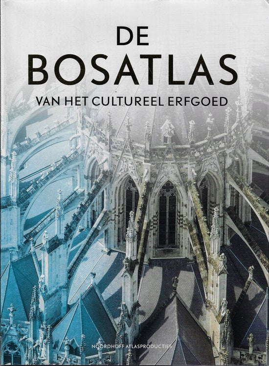 Omslag van De bosatlas van het cultureel erfgoed, tweedehands boek bij Boekhandel Bloks