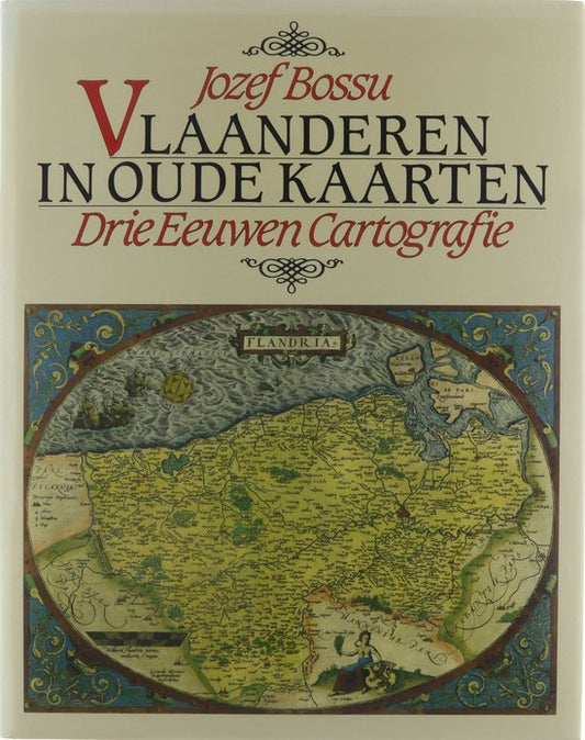 Omslag van Vlaanderen in oude prentkaarten, tweedehands boek bij Boekhandel Bloks