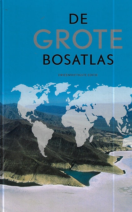 Omslag van Grote Bosatlas 53e editie, tweedehands boek bij Boekhandel Bloks