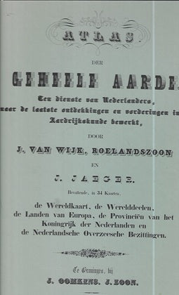 Omslag van Der Geheele Aarde door Wijk en Jaeger, tweedehands boek bij Boekhandel Bloks