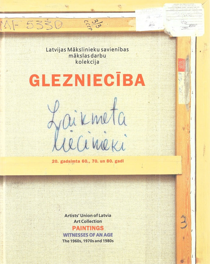 Omslag van Gleznieciba, tweedehands boek bij Boekhandel Bloks