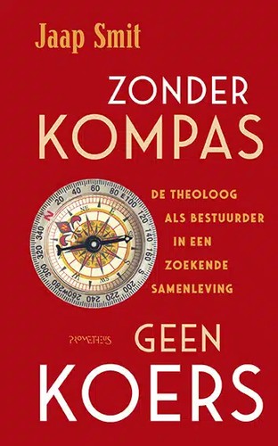 Omslag van Zonder kompas : door Jaap Smit, tweedehands boek bij Boekhandel Bloks