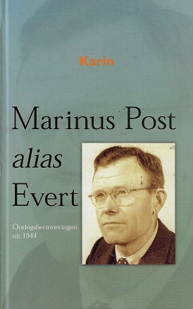 Omslag van Marinus Post alias Evert, tweedehands boek bij Boekhandel Bloks