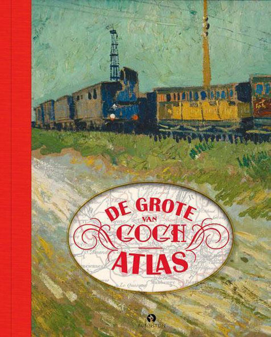 Omslag van De grote van Gogh atlas, tweedehands boek bij Boekhandel Bloks