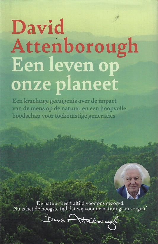 Omslag van Een leven op onze planeet, tweedehands boek bij Boekhandel Bloks