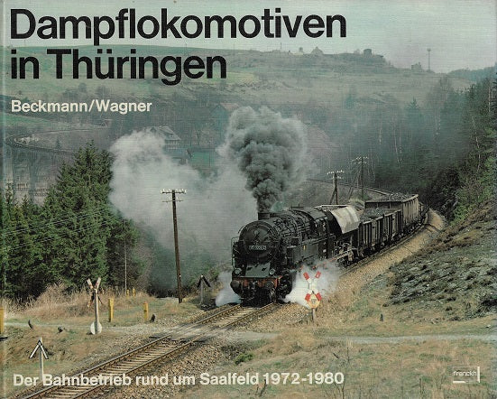 Omslag van Dampflokomotiven in Thuringen, tweedehands boek bij Boekhandel Bloks