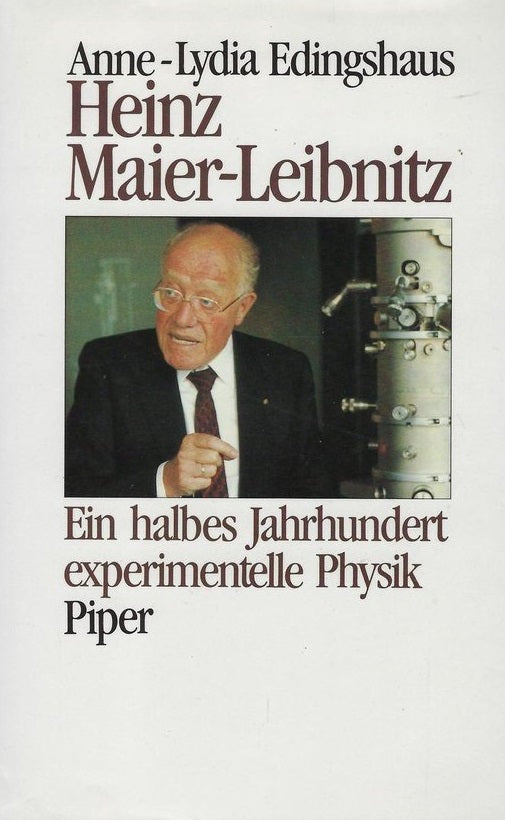 Omslag van Heinz Maier-Leibnitz: Ein halbes Jahrhundert experimentelle Physik, tweedehands boek bij Boekhandel Bloks
