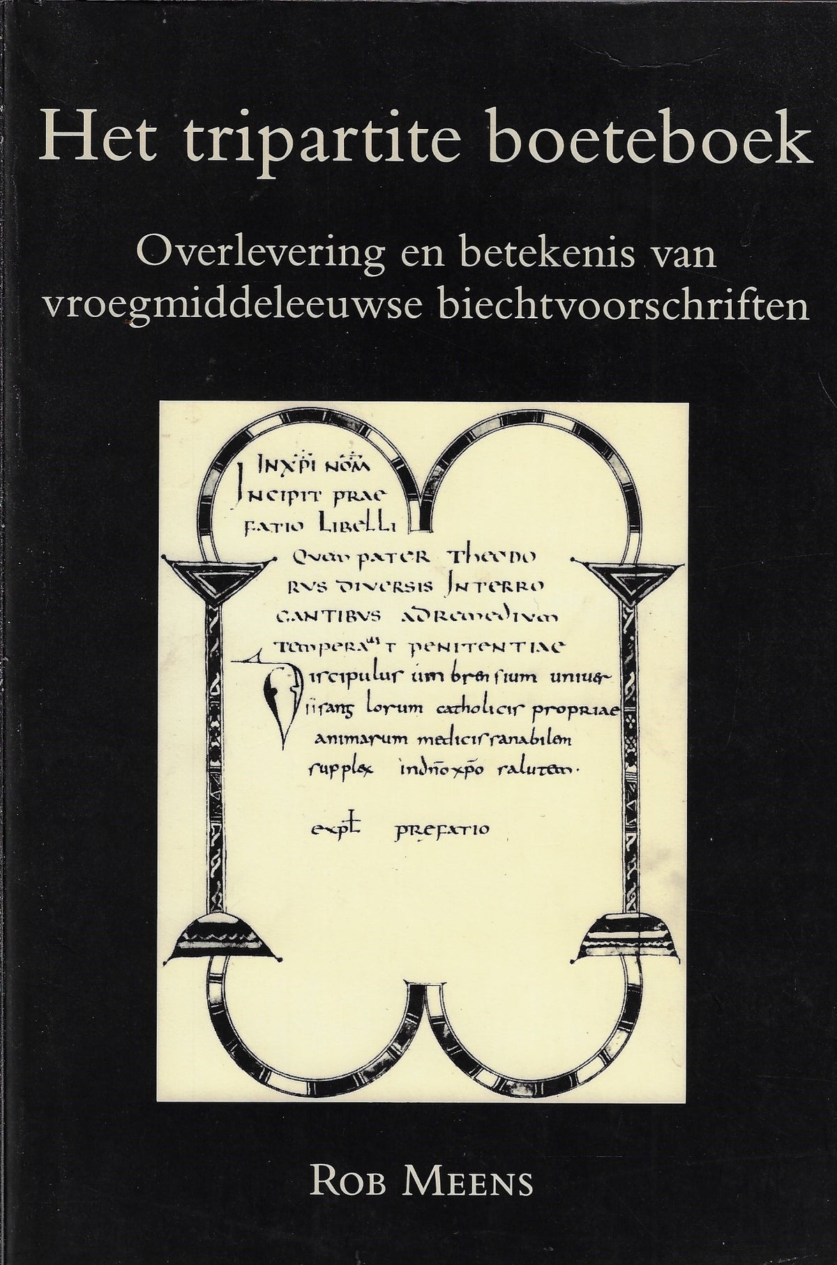 Omslag van Tripartite boeteboek, tweedehands boek bij Boekhandel Bloks