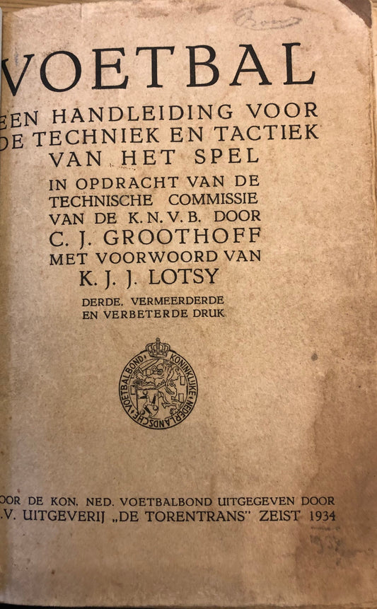 Omslag van Voetbal, tweedehands boek bij Boekhandel Bloks