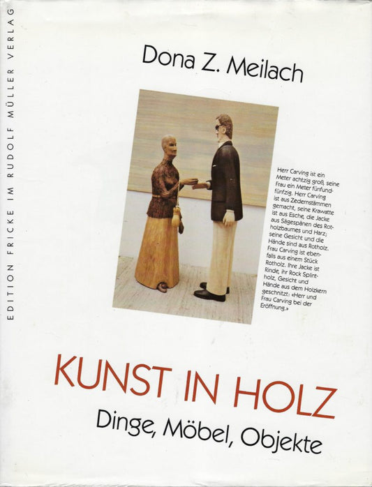 Omslag van Kunst in Holz Dinge, Möbel, Objekte, tweedehands boek bij Boekhandel Bloks