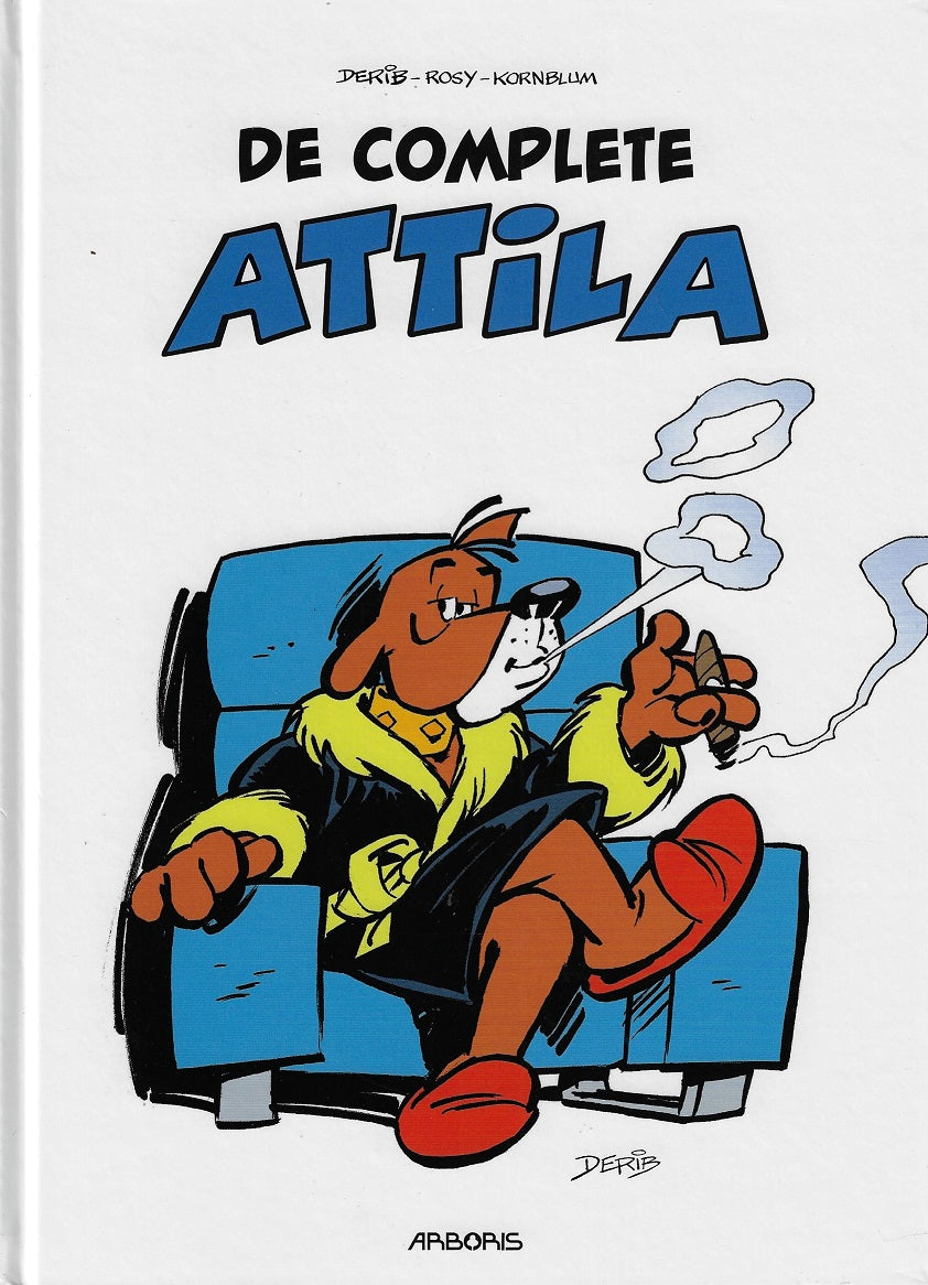 Omslag van De complete Attila, tweedehands boek bij Boekhandel Bloks