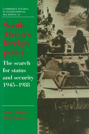 Omslag van South Africa's Foreign Policy / The Search for Status and Security, 1945-1988, tweedehands boek bij Boekhandel Bloks