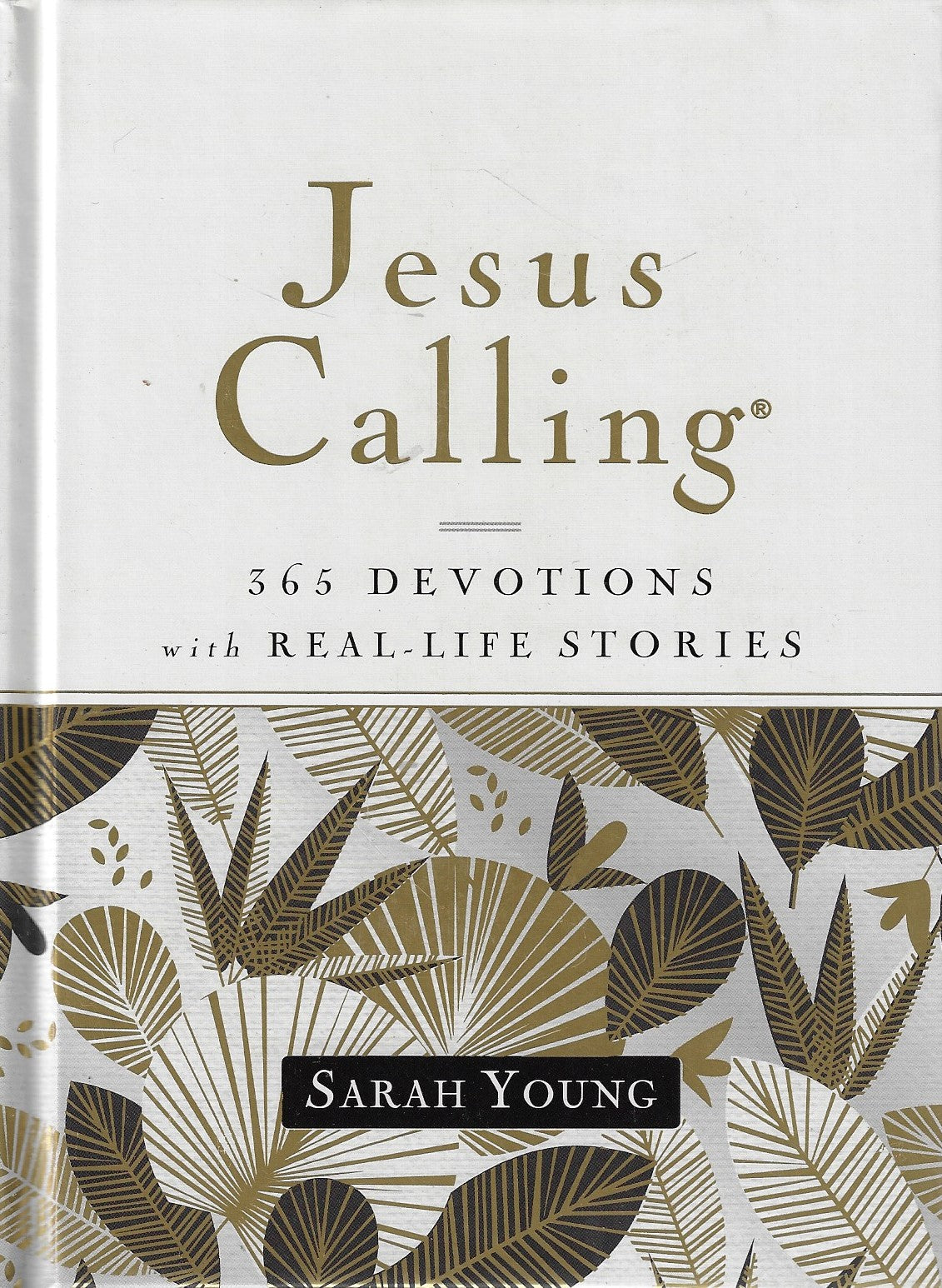 Omslag van Jesus Calling, 365 Devotions with Real-Life Stories, Hardcover, with Full Scriptures / 365 Devotions With Real-life Stories, Hardcover, With Full Scriptures, tweedehands boek bij Boekhandel Bloks