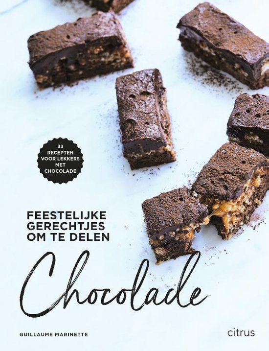 Omslag van Chocolade / Feestelijke gerechtjes om te delen, tweedehands boek bij Boekhandel Bloks