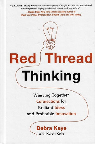 Omslag van Red Thread Thinking, tweedehands boek bij Boekhandel Bloks