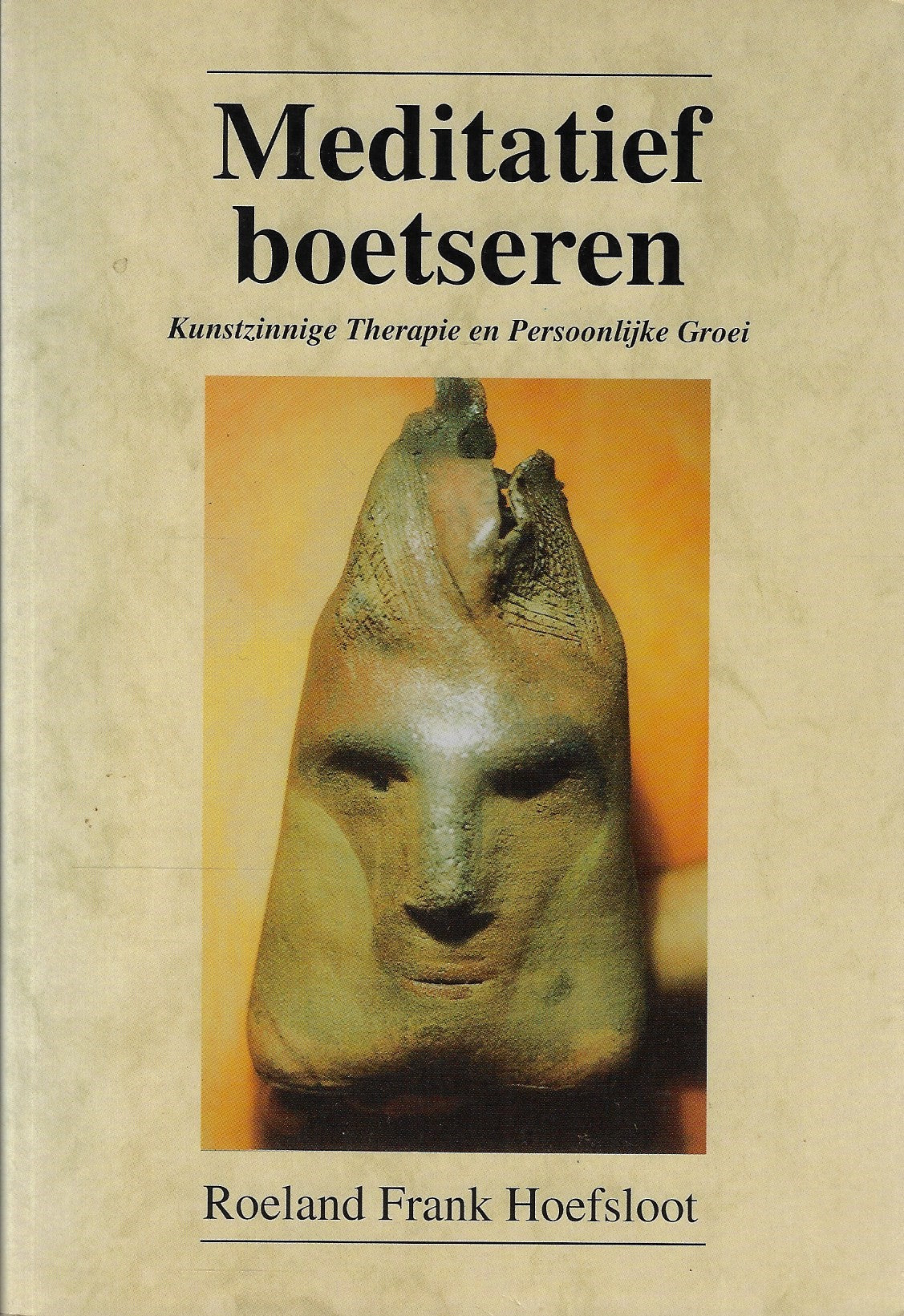 Omslag van Meditatief boetseren, tweedehands boek bij Boekhandel Bloks