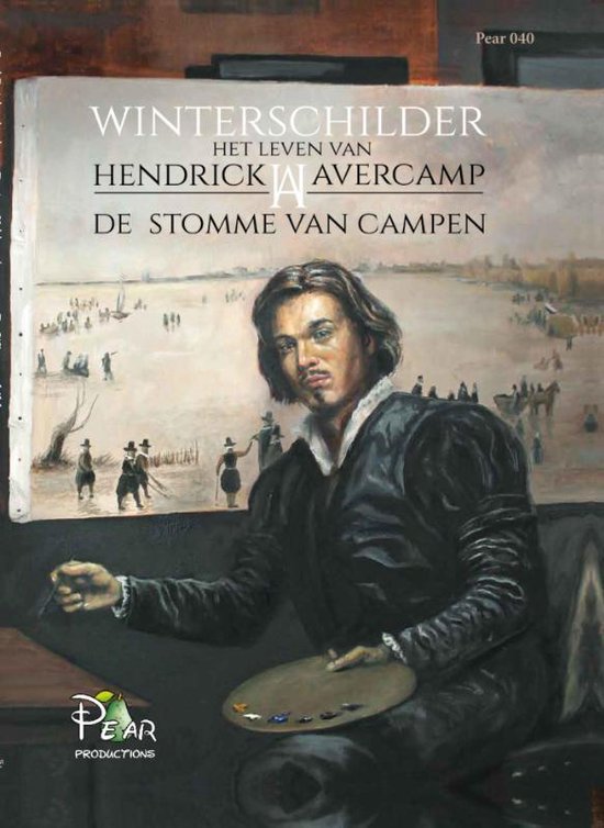 Omslag van Winterschilder / Het leven van Hendrick Avercamp, de stomme van Kampen, tweedehands boek bij Boekhandel Bloks