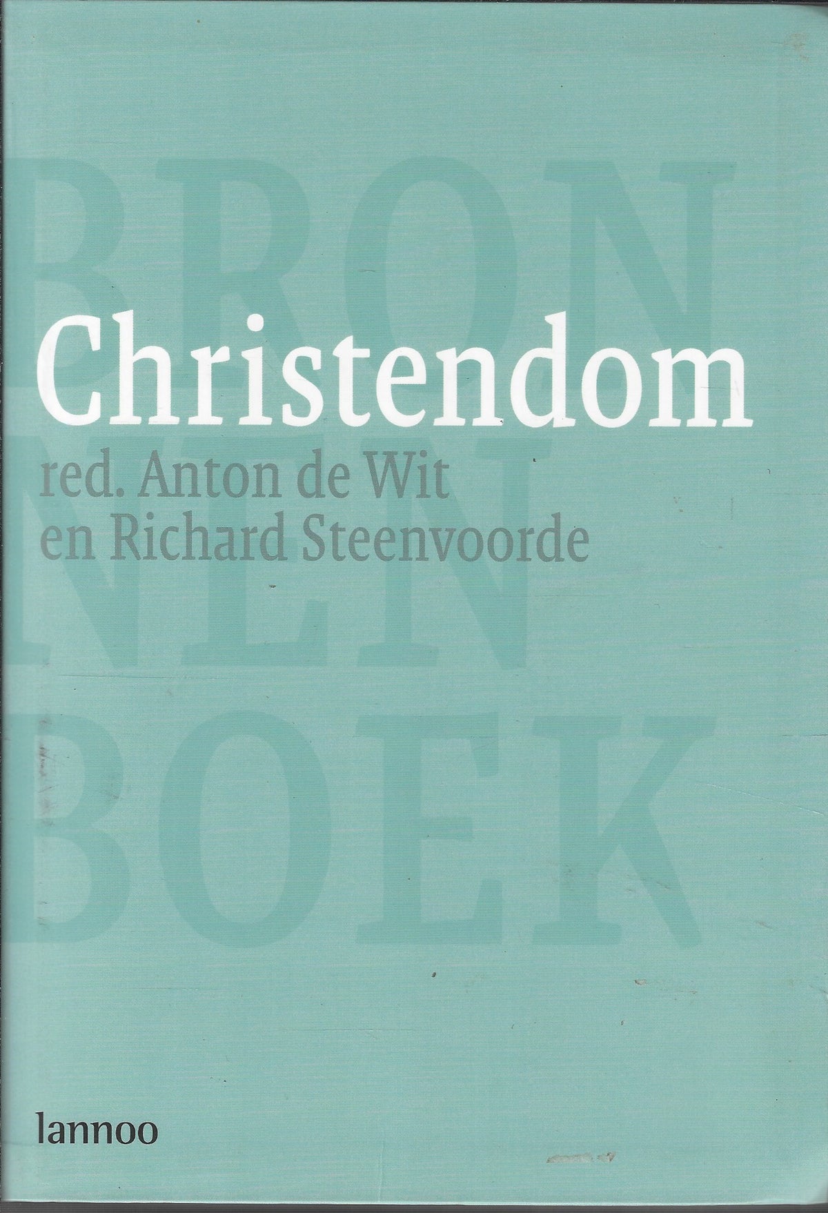 Omslag van Bronnenboek Christendom, tweedehands boek bij Boekhandel Bloks