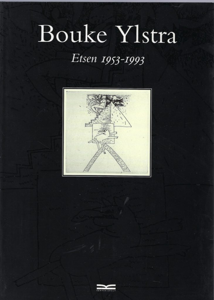 Omslag van Bouke Ylstra etsen 1953-1993, tweedehands boek bij Boekhandel Bloks