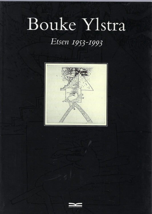 Omslag van Bouke Ylstra etsen 1953-1993, tweedehands boek bij Boekhandel Bloks