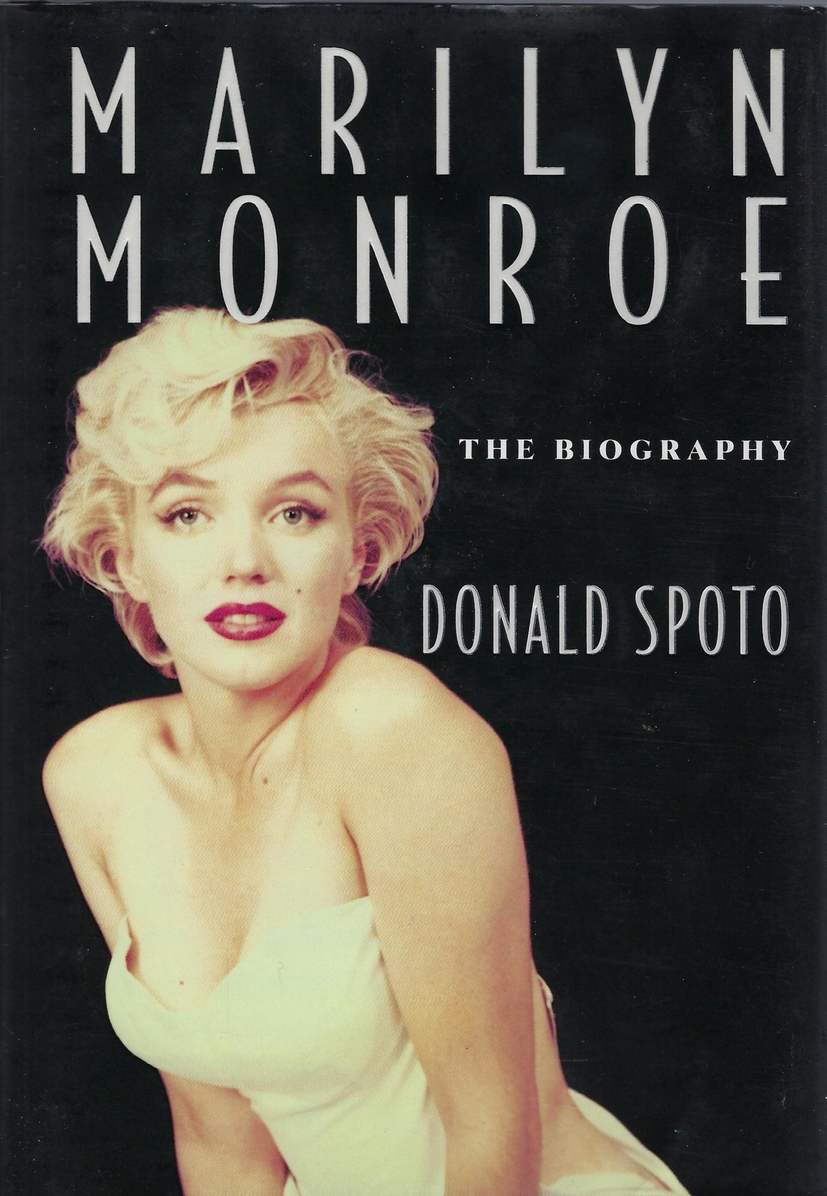 Omslag van Marilyn Monroe the biography, tweedehands boek bij Boekhandel Bloks