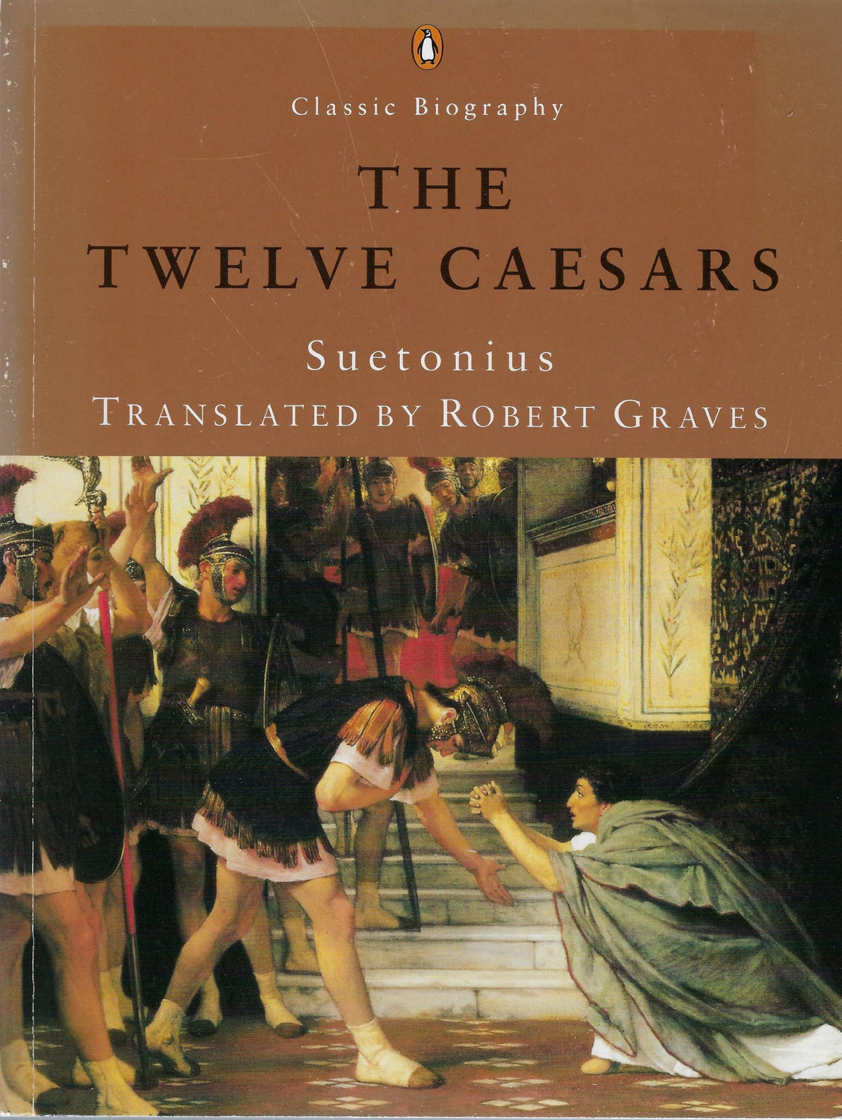 Omslag van The twelve Caesars, tweedehands boek bij Boekhandel Bloks