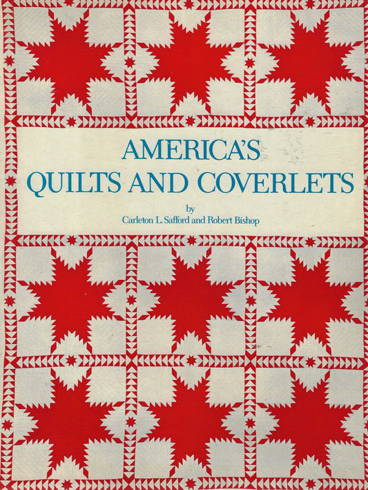 Omslag van America's quilts and coverlets, tweedehands boek bij Boekhandel Bloks