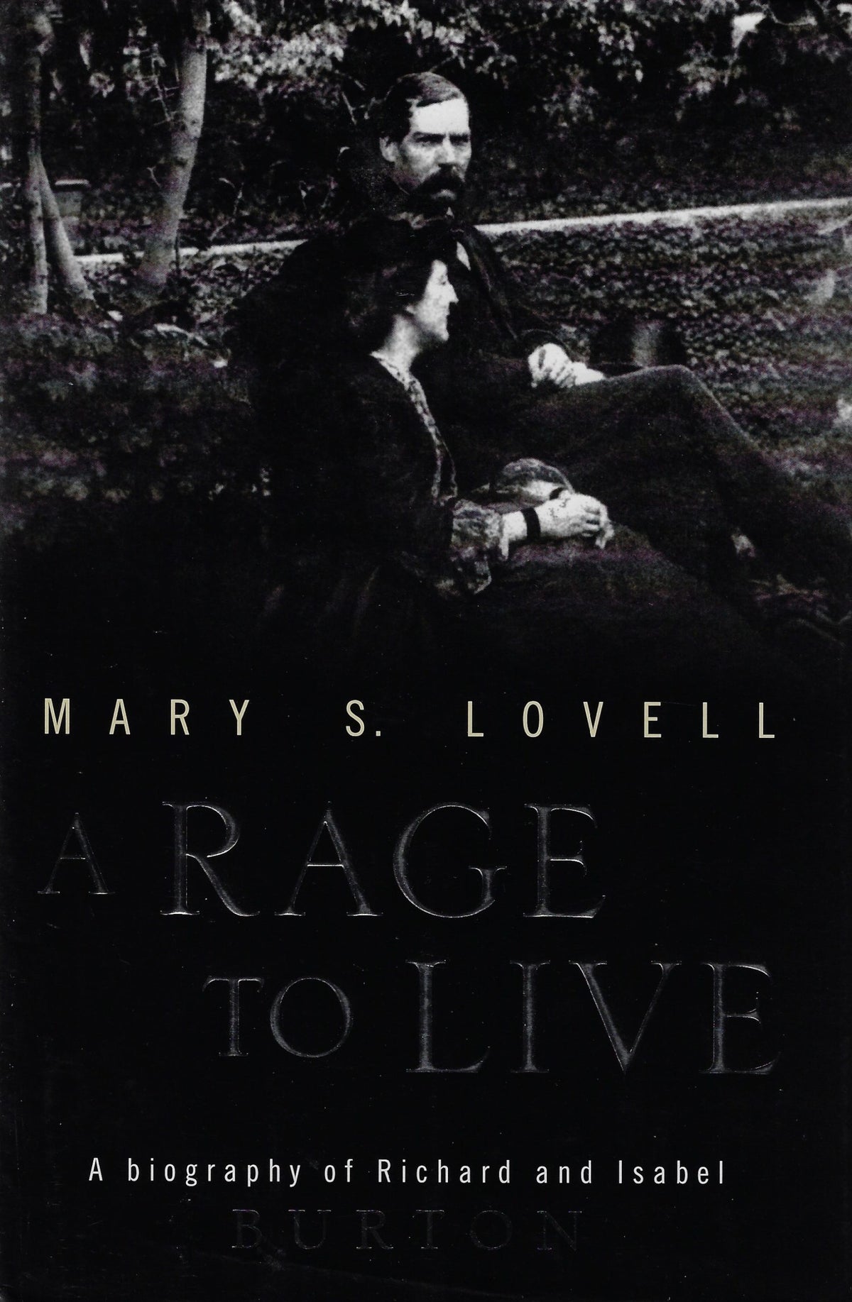 Omslag van A rage to love, a biography of Richard and Isabel Burton, tweedehands boek bij Boekhandel Bloks