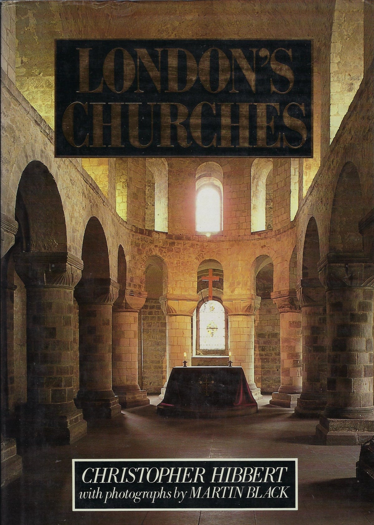 Omslag van London's churches, tweedehands boek bij Boekhandel Bloks