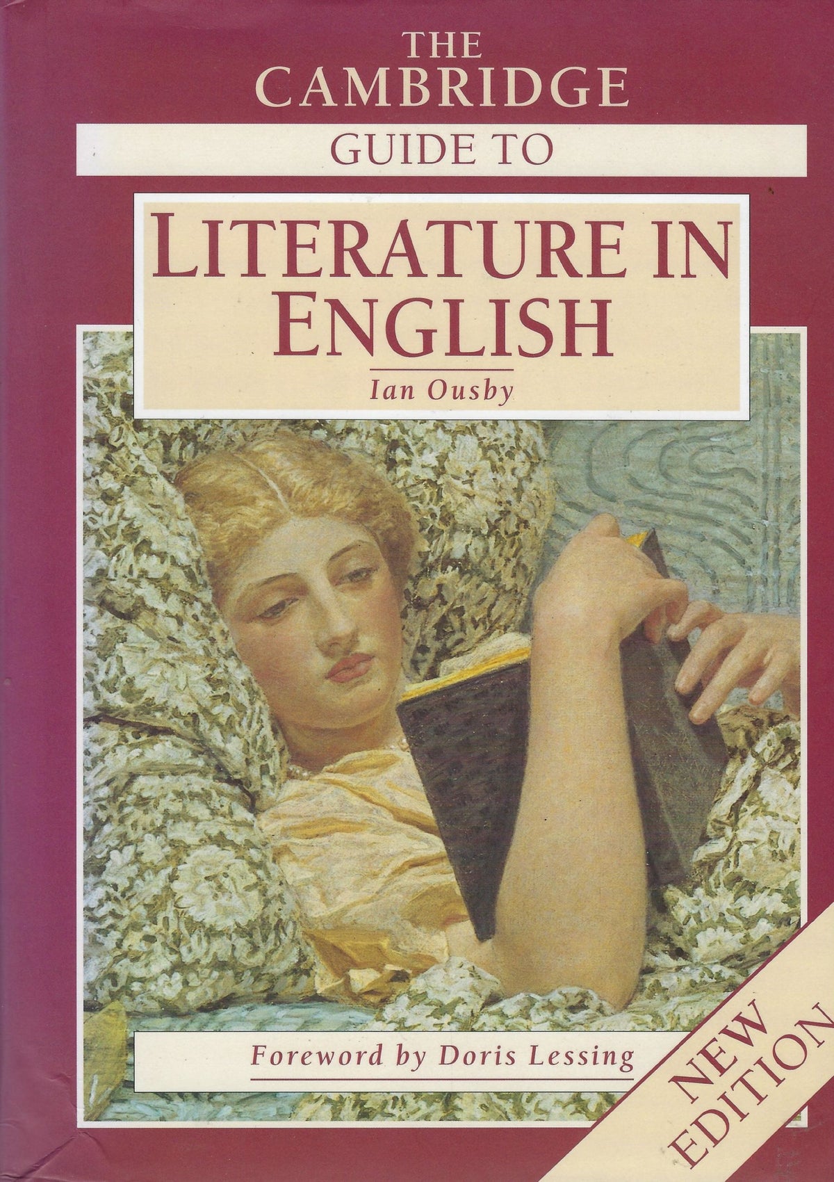 Omslag van The Cambridge guide to literature in English NEW EDITION, tweedehands boek bij Boekhandel Bloks