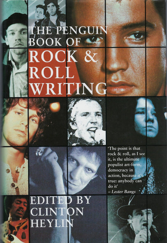 Omslag van The Penguin book of Rock & Roll writing, tweedehands boek bij Boekhandel Bloks
