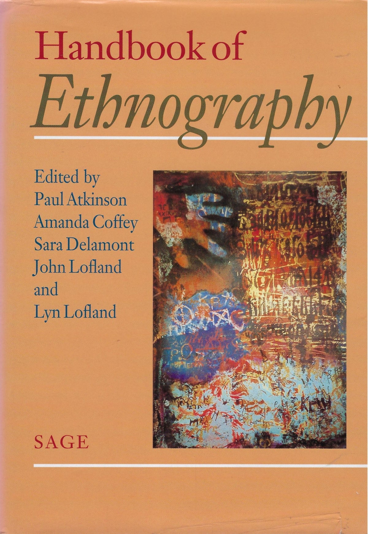 Omslag van Handbook of Ethnography, tweedehands boek bij Boekhandel Bloks