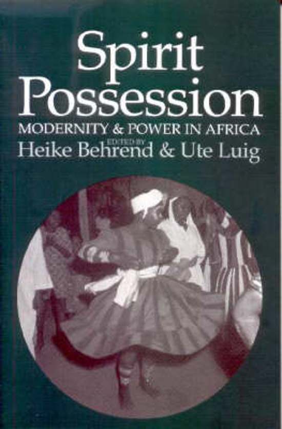 Omslag van Spirit Possession - Modernity & power in Africa, tweedehands boek bij Boekhandel Bloks