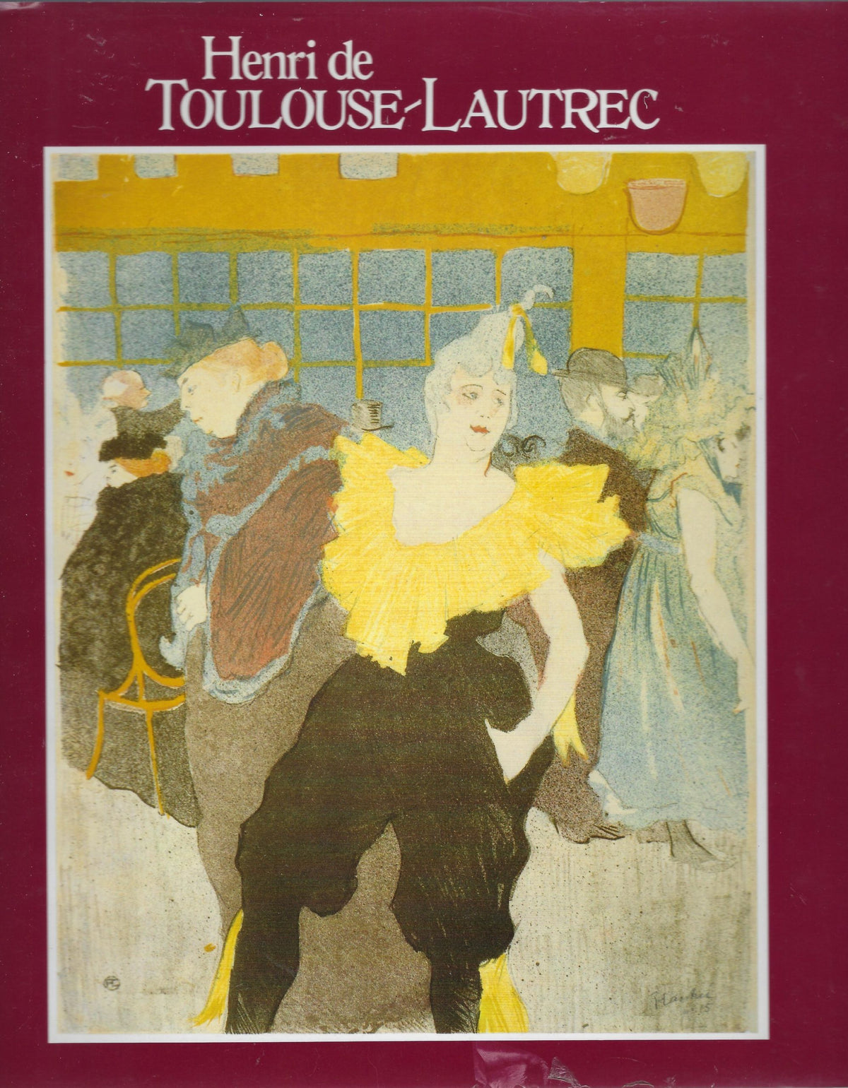 Omslag van Henri Toulouse-Lautrec images of the 1890's, tweedehands boek bij Boekhandel Bloks