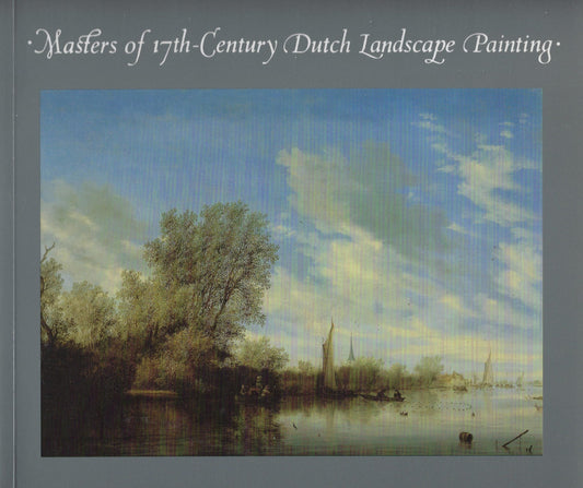 Omslag van Masters of 17th-Century Dutch landscape painting, tweedehands boek bij Boekhandel Bloks