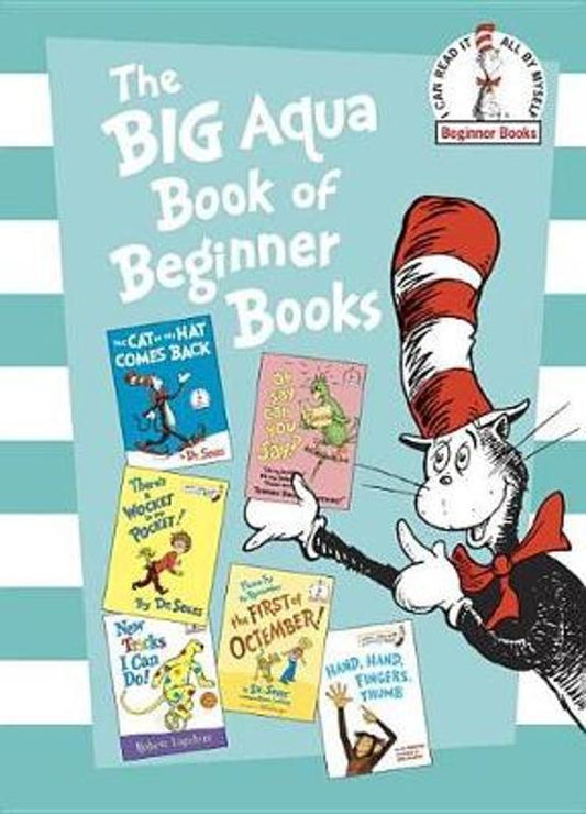 Omslag van The Big Aqua Book of Beginner Books, tweedehands boek bij Boekhandel Bloks
