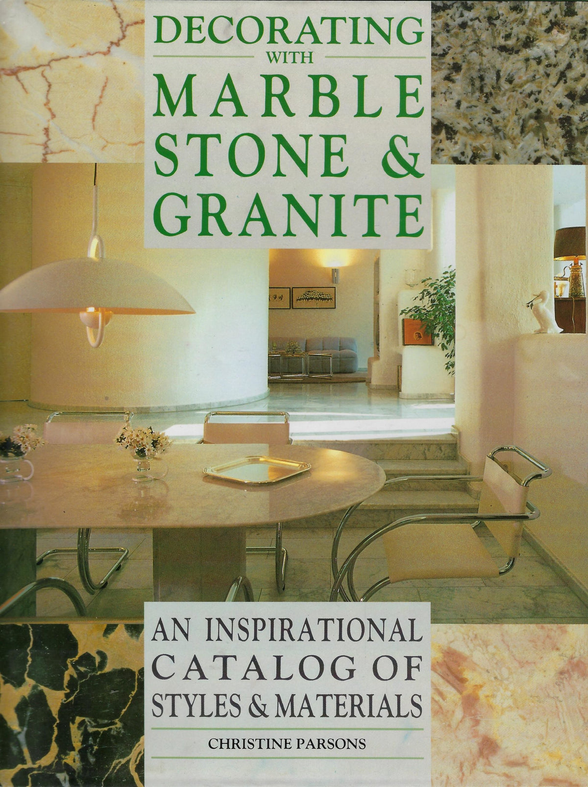 Omslag van Decorating with marble stone & granite, tweedehands boek bij Boekhandel Bloks