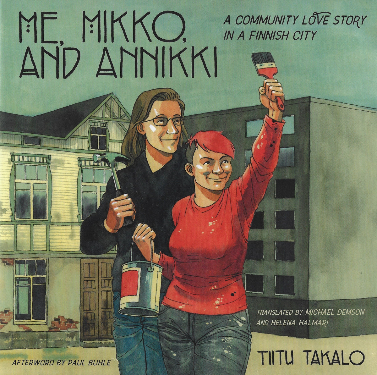 Omslag van Me, Mikko, and Annikki / A Community Love Story in a Finnish City, tweedehands boek bij Boekhandel Bloks