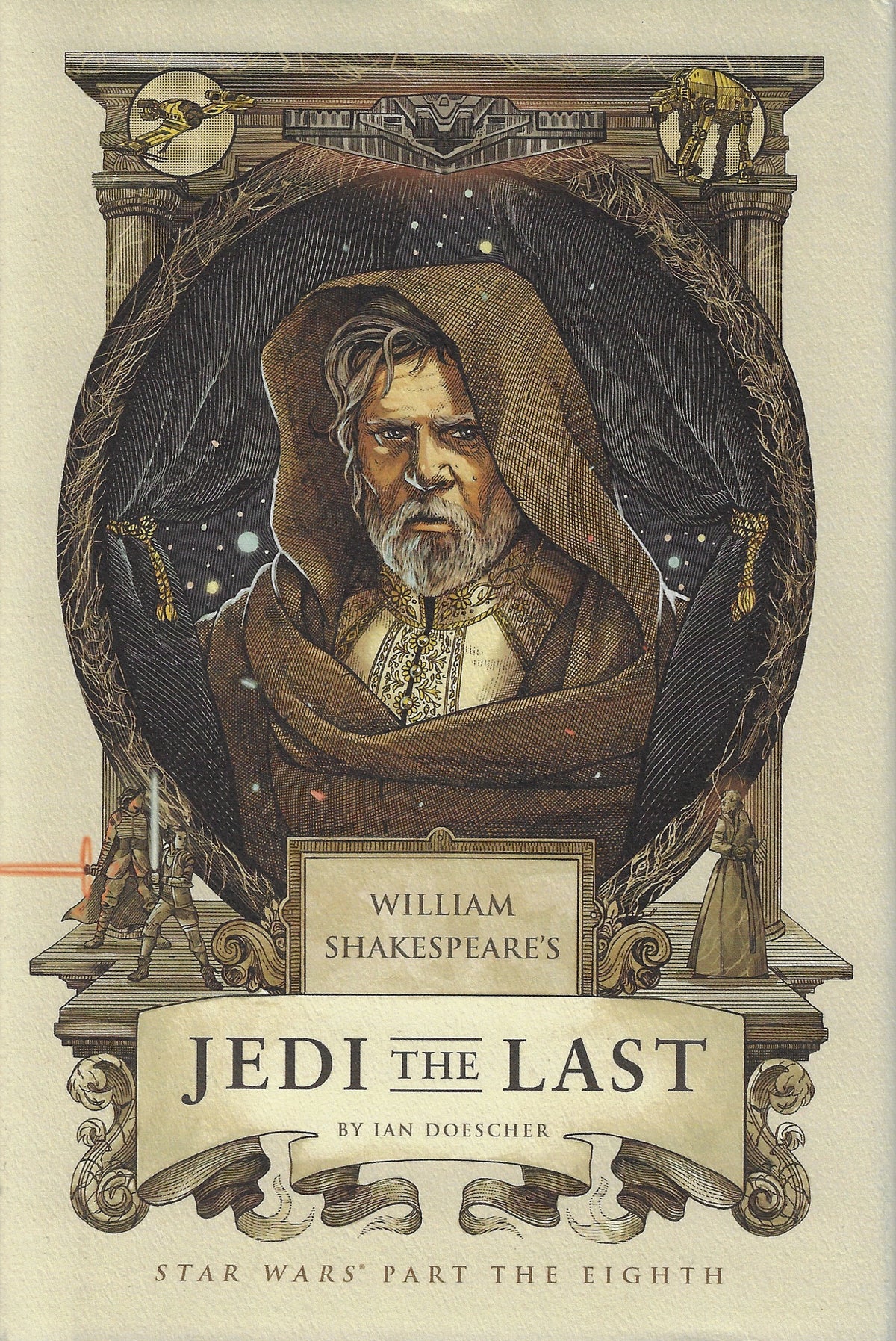Omslag van William's Shakespeare's Jedi the Last / Star Wars Part the Eighth, tweedehands boek bij Boekhandel Bloks